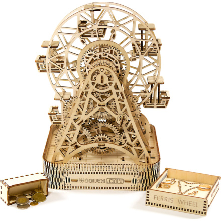 WOODEN CITY 3D puzzle Ruské kolo 470 dílů 150358