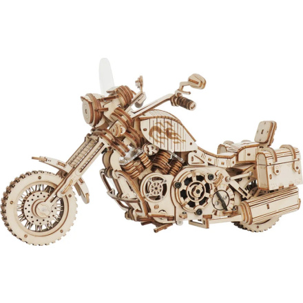 ROBOTIME Rokr 3D dřevěné puzzle Cruiser Motorcycle 420 dílků 150527