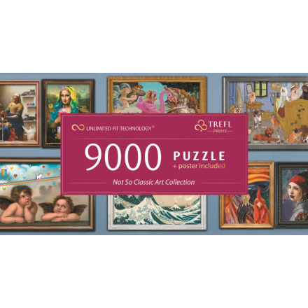 TREFL Puzzle UFT Netradiční umění 9000 dílků 151041