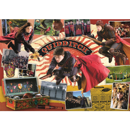 TREFL Puzzle Harry Potter: Turnaj tří kouzelníků, Famfrpál a Bradavice 400 + 500 + 600 dílků 151113