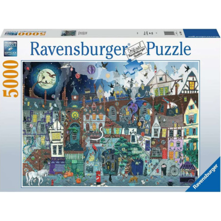 RAVENSBURGER Puzzle Fantastická ulice 5000 dílků 151345