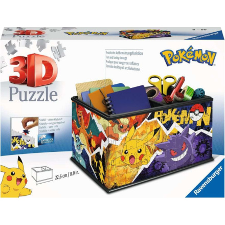 3D puzzle úložný box: Pokémon 216 dílků 151347