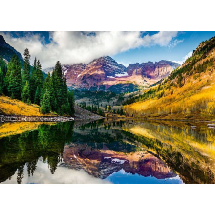 RAVENSBURGER Puzzle Dechberoucí hory: Aspen, Colorado 1000 dílků 151462