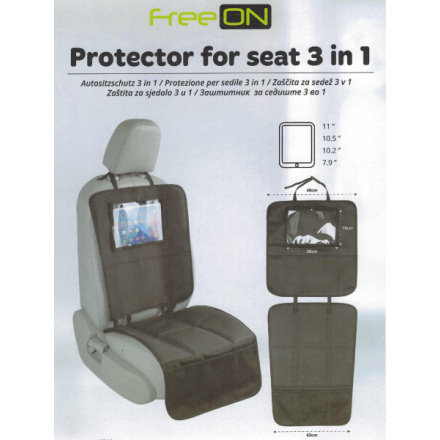 FreeON Chránič sedadla v autě 3v1 151639