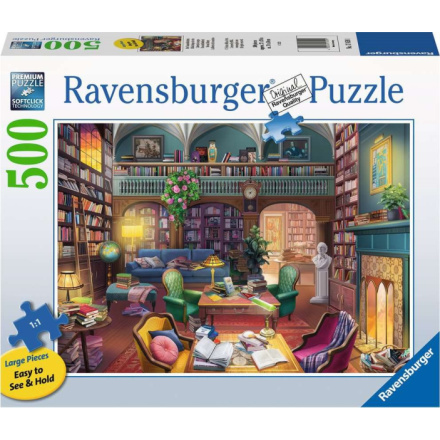 RAVENSBURGER Puzzle Vysněná knihovna XXL 500 dílků 151646