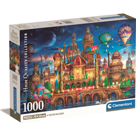 CLEMENTONI Puzzle V centru města 1000 dílků 151880