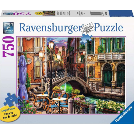 RAVENSBURGER Puzzle Za soumraku v Benátkách XL 750 dílků 151898