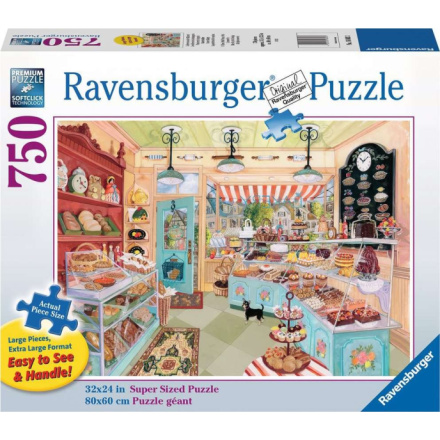 RAVENSBURGER Puzzle Pekárna na rohu XL 750 dílků 151903