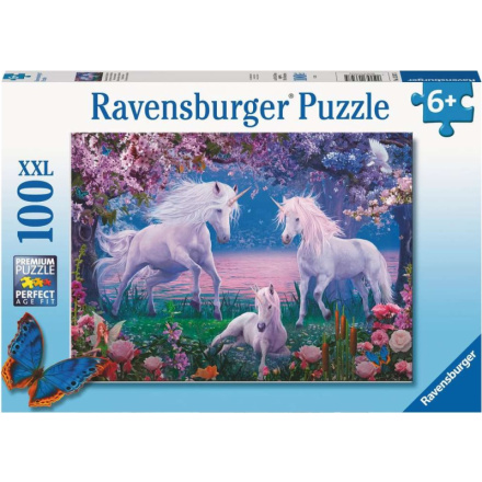 RAVENSBURGER Puzzle Překrásní jednorožci XXL 100 dílků 151918