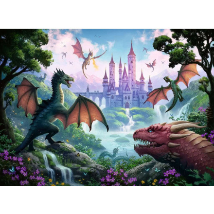 RAVENSBURGER Puzzle Magický drak XXL 300 dílků 151930