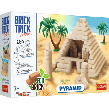 TREFL BRICK TRICK Travel: Pyramida M 260 dílů 152073