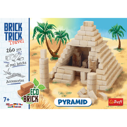 TREFL BRICK TRICK Travel: Pyramida M 260 dílů 152073