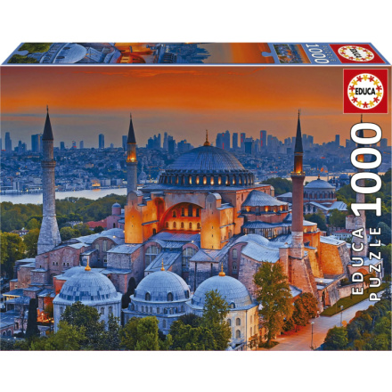 EDUCA Puzzle Modrá mešita, Istanbul 1000 dílků 152240