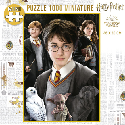 EDUCA Miniaturní puzzle Harry Potter 1000 dílků 152261