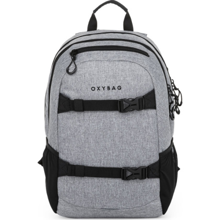 OXYBAG Studentský batoh + etue OXY Sport Grey Melange 152489