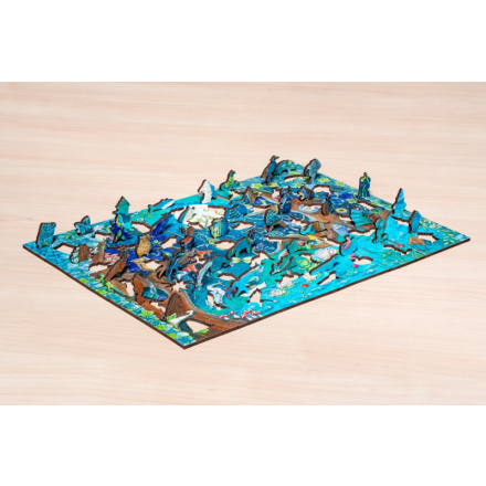 RAVENSBURGER Dřevěné puzzle Kouzelný les 500 dílků 152639