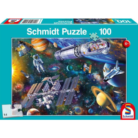 SCHMIDT Puzzle Vesmírná zábava 100 dílků 152644