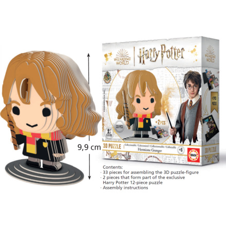 EDUCA 3D puzzle Harry Potter: Hermiona Grangerová 33 dílků 152719