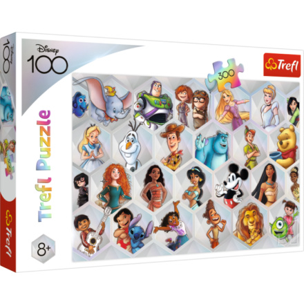 TREFL Puzzle Disney 100 let: Disneyho kouzlo 300 dílků 152914