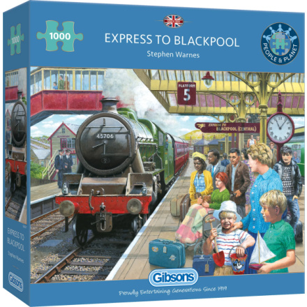 GIBSONS Puzzle Express do Blackpoolu 1000 dílků 152942