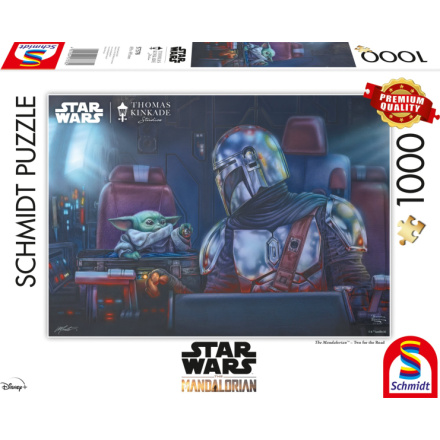 SCHMIDT Puzzle Mandalorian: Dva na cestě 1000 dílků 153294