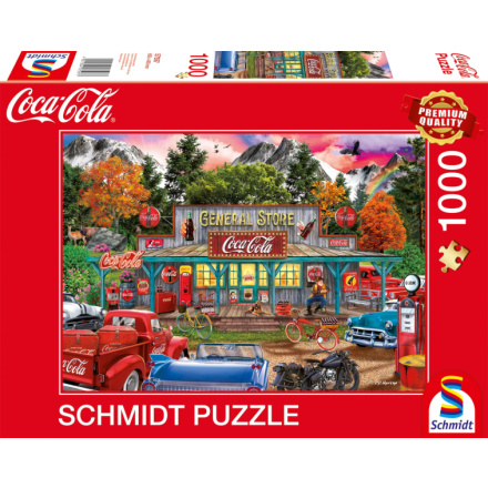 SCHMIDT Puzzle Obchůdek s Coca Colou 1000 dílků 153321