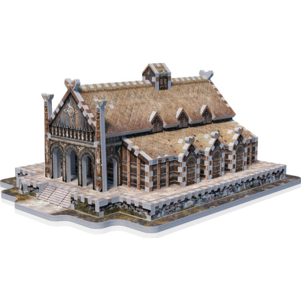 WREBBIT 3D puzzle Pán prstenů: Zlatá síň Edoras 445 dílků 153498