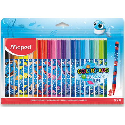 MAPED Fixy Color'Peps Ocean Life Decorated 24ks 154965