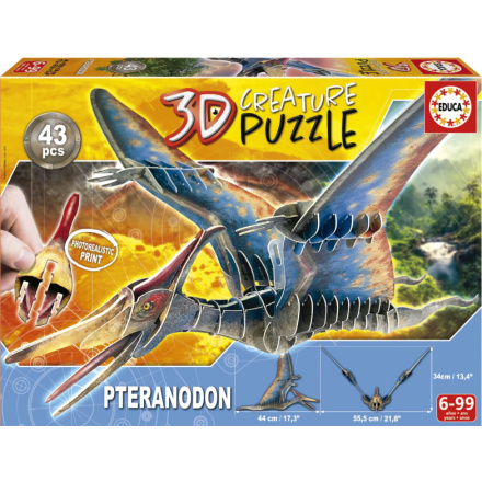 EDUCA 3D puzzle Pteranodon 43 dílků 155128