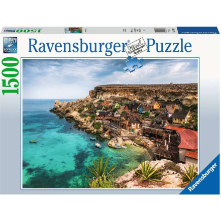 RAVENSBURGER Puzzle Vesnička Popeye, Malta 1500 dílků 155240