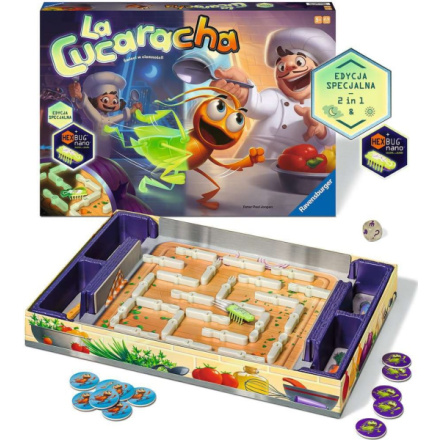 RAVENSBURGER Hra La Cucaracha Noční edice 2v1 155350