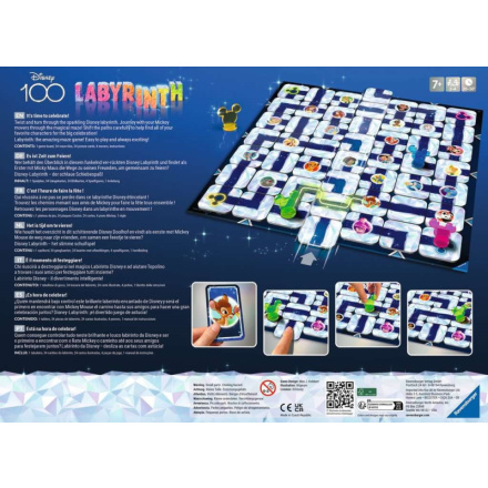 RAVENSBURGER Hra Labyrinth Disney 100. výročí 155353