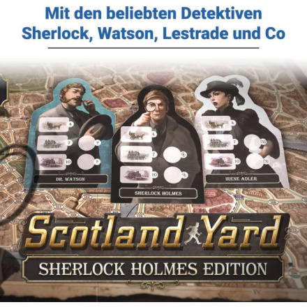 RAVENSBURGER Hra Scotland Yard Sherlock Holmes 155355