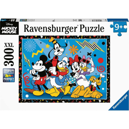 RAVENSBURGER Puzzle Mickey Mouse a přátelé XXL 300 dílků 155438