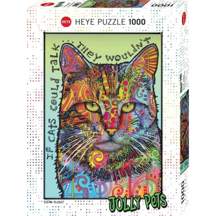 HEYE Puzzle Jolly Pets: Kdyby kočky mohly mluvit 1000 dílků 155695