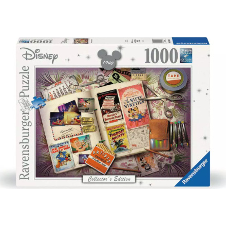 RAVENSBURGER Puzzle Disney: 1940 Mickeyho výročí 1000 dílků 155916