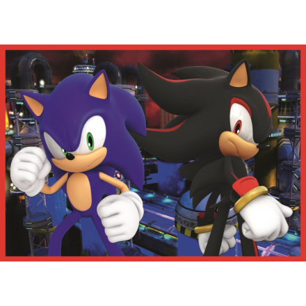 TREFL Puzzle Sonic: Dobrodružná jízda 4v1 (35,48,54,70 dílků) 155979