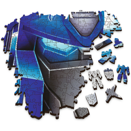 TREFL Wood Craft Origin puzzle Transformers: Optimus Prime 505 dílků 156003