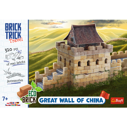 TREFL BRICK TRICK Travel: Velká čínská zeď L 310 dílů 156044