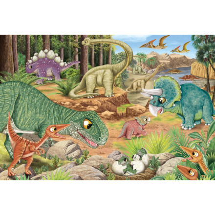 SCHMIDT Puzzle Dinosauři 3x24 dílků 156125