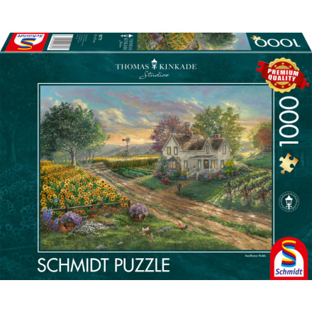 SCHMIDT Puzzle Slunečnicová pole 1000 dílků 156140