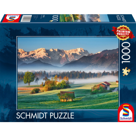 SCHMIDT Puzzle Garmisch Partenkirchen - Murnauer Moos 1000 dílků 156152