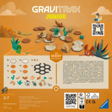 RAVENSBURGER GraviTrax Junior Poušť 156233