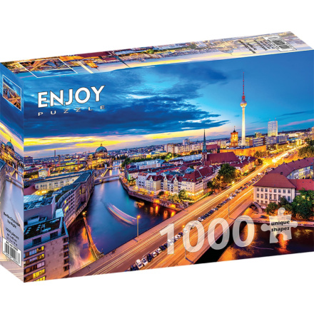 ENJOY Puzzle Noční Berlín 1000 dílků 156438