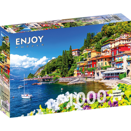 ENJOY Puzzle Jezero Como, Itálie 1000 dílků 156489