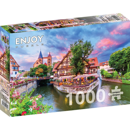 ENJOY Puzzle Esslingen am Neckar, Německo 1000 dílků 156490