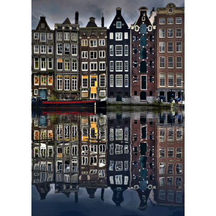 ENJOY Puzzle Domy v Amsterdamu 1000 dílků 156526