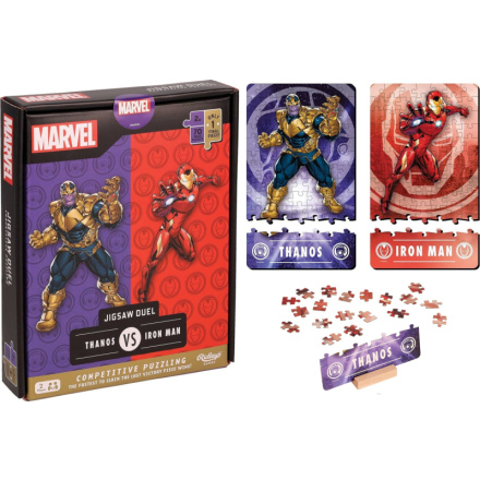 RIDLEY'S GAMES Puzzle Duel Marvel Avengers: Thanos vs Iron Man 2x70 dílků 156789