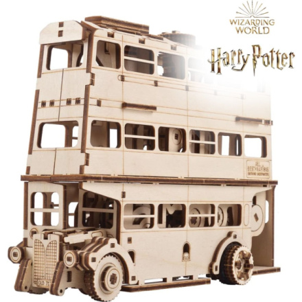 UGEARS 3D puzzle Harry Potter: Záchranný kouzelnický autobus 268 dílků 156844