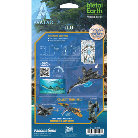 METAL EARTH 3D puzzle Premium Series: Avatar Ilu 157109